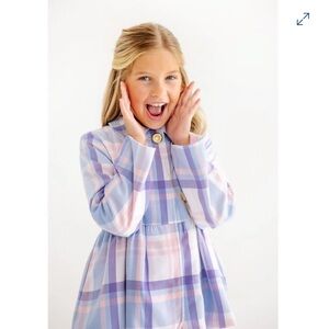 Beaufort Bonnet TBBC Pippa Bow Peacoat Peach Blossom Plaid Palm Beach Pink 2 / 7